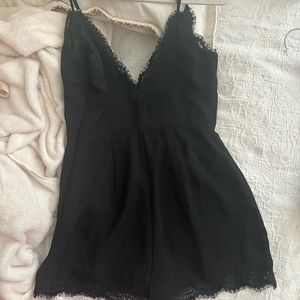 Bebe black romper